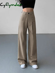 Cyflymder- Divine Pleat Wide Leg Dress Pants