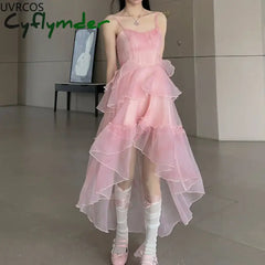 Cyflymder Dress To Impress France Vintage Elegant Evening Party Mini Dress Women Sexy Backless