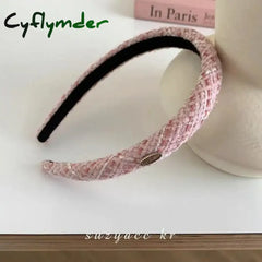 Cyflymder Elegant Bezel Retro Women Headband Girls Hair Bands Hairband Hoop For Wedding Party
