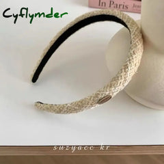 Cyflymder Elegant Bezel Retro Women Headband Girls Hair Bands Hairband Hoop For Wedding Party