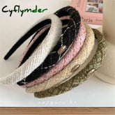 Cyflymder Elegant Bezel Retro Women Headband Girls Hair Bands Hairband Hoop For Wedding Party