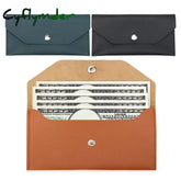 Envelope Wallet PU Leather Cash Envelope Wallet Classic Fashion Women's Wallet Ferrule Name Card Holder Gift