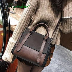 Cyflymder European Style Fashion New Women Handbags High Quality Matte Pu Leather Portable Shoulder