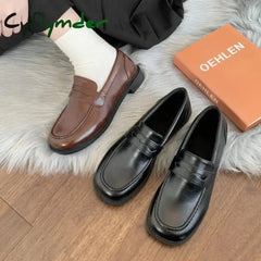 Cyflymder FALL OUTFITS Loafers Women jk Uniform Shoes Uwabaki Japanese JK Round Toe Women Girls School Students mary