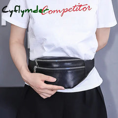 Cyflymder Fanny Pack Women Fashion Waist Casual Crossbody Chest Bags Unisex Hip Bum Bag Waterproof