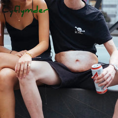 Cyflymder Fashion 3D Pockets Pu Novelty Men Beer Belly Waist Bag Travel Phone Anti-Theft Organizer