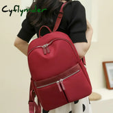 Cyflymder Fashion Backpack Women Oxford Cloth Shoulder Bags School For Teenage Girls Simiple Ladies