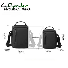 Cyflymder Fashion Casual Men’s Handbag Shoulder Bag High Quality Nylon Fabric Man Messenger Bag Stylish Elegant Style