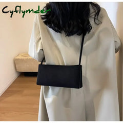 Cyflymder Fashion French Handhel Bag New Elegant Underarm Handbags for Women’s Elegnt Crossbody Bags Armpit Handbag