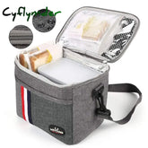 Cyflymder Fashion Insulated Thermal Cooler Lunch Box Food Bag For Work Picnic Bolsa Termica