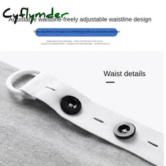 Cyflymder Fashion Maternity Jeans Maternal Clothes for Pregnant Wide Leg Pants Belly Support Trousers Premama Clothing