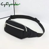 Cyflymder Fashion Men Women Waist Bag Casual Fanny Pack Purse Large Phone Belt Bag Pouch Canvas Outdoor Travel Phone