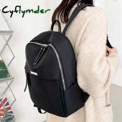 Cyflymder Fashion School Girls Shoulder Bag Oxford Computer Simple Travel Backpack Female Large