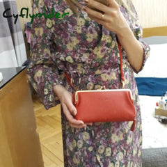 Cyflymder Fashion Small Crossbody Bags Women Matte Leather Shoulder Messenger Bag Female Handbag