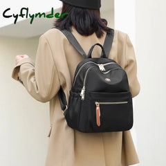 Cyflymder Fashion Small Women’s Backpack Korean Style Student School Bags For Girls Casual