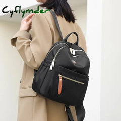 Cyflymder Fashion Small Women’s Backpack Korean Style Student School Bags For Girls Casual