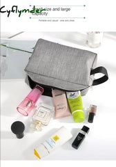 Cyflymder Fashion Storage Cosmetic Bags Travel Bag Waterproof Toiletry Wash Kit Hand Pouch For