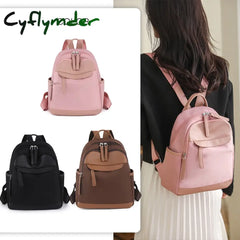 Cyflymder Fashion Style Female Backpack Oxford Cloth Nylon Bookbags For School Teenagers Girls New