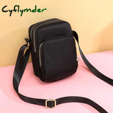 Cyflymder Fashion Women Crossbody Zipper Mobile Phone Shoulder Bag Lady Female Multifunction