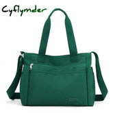 Cyflymder Fashion Women Shoulder Bags Large Capacity Multifunction Travel Handbags Waterproof Nylon