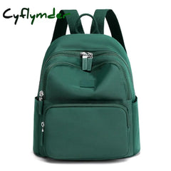 Cyflymder Fashion Women Small Backpacks Waterproof School For Teenagers Girls Female Nylon Mini
