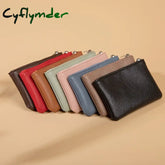 Cyflymder Fashion Women Small Wallet For Ladies Zipper Card Purse Key Storage Bag High Quality PU Short Wallet Female