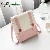 Cyflymder Fashion Women’s Backpack New Japanese Style Mini Waterproof Small Shoulder Bag Pu