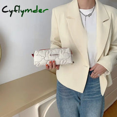 Cyflymder Fashon Pencil Case Ins Simplicity Cute Rabbit Style Bag Portable High Capacity Stationery