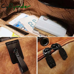 Cyflymder Female Backpack Mochila Feminina Multifunction Girls Leather School Brand Women Shoulder