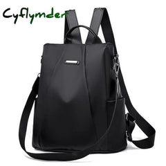 Cyflymder Female Backpack Mochila Feminina Multifunction Girls Leather School Brand Women Shoulder