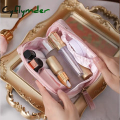 Cyflymder Girl Velvet Makeup Bag Organizer Soft Girl Lipstick Storage Bag Women Toiletry Beauty Make Up Case Pouch