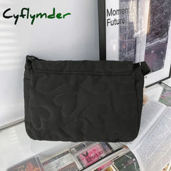Cyflymder Girls Fashion Messenger Bag Casual Cute Bookbag Make Up College Shoulder Schoolbag Kawaii