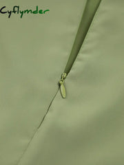 Cyflymder - Halter Ruched Open Back Short Dress Dresses