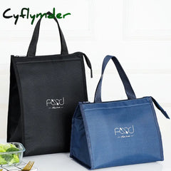 Cyflymder High-Capacity Portable Insulated Lunch Bag Women Kid Picnic Work Travel Food Thermal