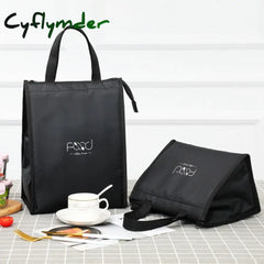 Cyflymder High-Capacity Portable Insulated Lunch Bag Women Kid Picnic Work Travel Food Thermal