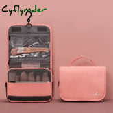 Cyflymder High-End Pu Hanging Makeup Bag Cosmetic Travel Organizer Beautician Women Wash Pouch
