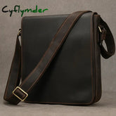 Cyflymder High Quality Men’s Leather Shoulder Bag Genuine Leather Crossbody Bags For Male Messenger Bags Vintage Sling