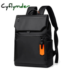 Cyflymder High Quality Waterproof Men’s Laptop Backpack Luxury Brand Designer Black For Business