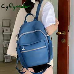 Cyflymder High Quality Women Backpack Multifunction Travel Bag Female Large Capacity Laptop Casual