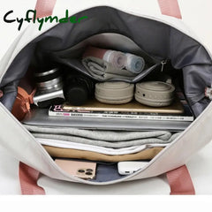 Cyflymder Hot Large Capacity Folding Travel Bags Waterproof Tote Handbag Duffle Multifunctional