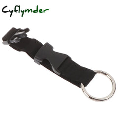 Cyflymder Hot Sale Portable Black Nylon Anti-Theft Luggage Strap Holder Gripper Add Bag Handbag