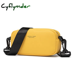 Cyflymder Hot Sale Small Bag Women Shoulder Bags Solid Color Ladies Crossbody Bag Trendy Messenger