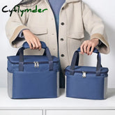 Cyflymder Insulated Cooler Bag Portable Thermal Picnic Lunch Storage Box Camping Food Container Ice
