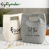 Cyflymder Insulated Heat Lunch Bags Thermal Women Picnic Bento Box Boys Thermo Pouch Fresh Keeping