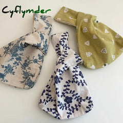 Cyflymder Japanese Mini Portable Knot Wrist Bag Women Top Handle Simple Purse Handbags Ladie Wallet
