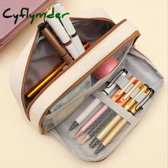 Cyflymder Kawaii 5-layer Pencil Case Multi-functional Pen Box Student Multi-layer Storage Bag School Office Supplies