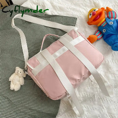 Cyflymder Kawaii Backpack Women Luxury Designer Shopper Bag New High Quality Fashion Japanese Style