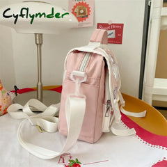 Cyflymder Kawaii Backpack Women Luxury Designer Shopper Bag New High Quality Fashion Japanese Style