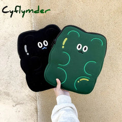 Cyflymder Korean Candy Bear Loptop Tablet Bag Sleeve Cover Ipad 12.9 13Inch Carrying Case For