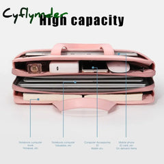 Cyflymder Laptop Bag For Lenovo Air 13.3 Apple Macbook Xiaomi Huawei Matebook 14Inch Computer 15.6